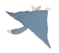 Goose Security Blanket Security Goose Security Blanket Breathable Appease Toy Cotton Cute Security Blanket Safe Goose Security Blanket Animal (Blu nero)