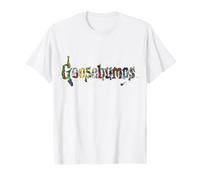 Goosebumps Classic Logo Letters Formed Filled By Monster Maglietta