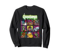 Goosebumps Classic Monsters Pop Comic Art Grid Panels Felpa