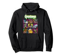 Goosebumps Classic Monsters Pop Comic Art Grid Panels Felpa con Cappuccio
