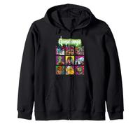 Goosebumps Classic Monsters Pop Comic Art Grid Panels Felpa con Cappuccio