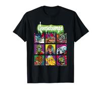 Goosebumps Classic Monsters Pop Comic Art Grid Panels Maglietta