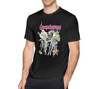 Goosebumps Men's Crew Neck T-Shirt Cool Short Sleeve Shirt M