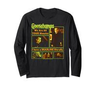 Goosebumps We Are all Your Monsters I Have A Deadline Panels Maglia a Manica