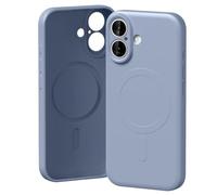 GOOSPERY Mercury - Custodia in semi-silicone compatibile con MagSafe per iPhone 17 (grigio lavanda)
