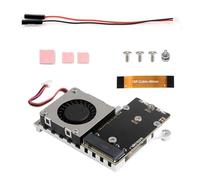 GOOTHDY Convertitore PCIe per 5 con Power Over Ethernet | Supporto Power over Ethernet con interfacce e gestione del calore avanzata con erogazione energia efficiente