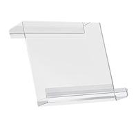 GOOTHDY Porta Libri Universale per Tapis roulant in Acrilico Scaffale Standard per Esercizi da Palestra per vogatori ellittici Cyclette Scaffale Acrilico Trasparente