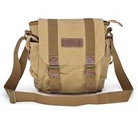 Gootium Borsa messenger in tela unisex 21217, cachi