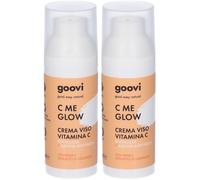Goovi C Me Glow Crema Viso con Vitamina C 2x50 ml Crema