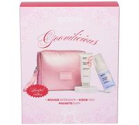Goovi Cofanetto Regalo Natale Detersione Scrub Viso + Mousse Detergent