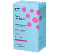 Goovi TASTE, DRAIN & GO Drena e Reintegra - Melograno & Frutti di Bosco 24 x 20ml - Integratore Vitamine e Sali Minerali
