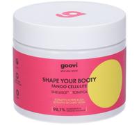 Goovi, Shape Your Booty, Fango Snellente e Tonificante con Estratto di Pepe Rosa, Senza Effetto Termico, Stimola la Microcircolazione Cutanea e Rimodella la Silhouette, 500ml