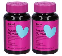 Goovi Focus Gummy De-stress & Focus 2x1 pz Caramelle