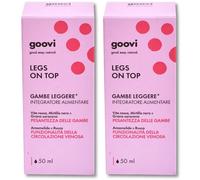 Goovi Gambe Leggere Legs on Top Set da 2 2x50 ml Soluzione orale