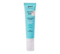 GOOVI Ice Eyes Baby Eye Contour Puffiness & Dark Circles - Crema per gli occhi contro borse e occhiaie - Applicatore rinfrescante con 3 sfere di metallo - 15 ml