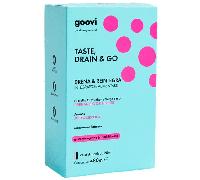 Goovi TASTE, DRAIN & GO Drena e Reintegra - Melograno & Frutti di Bosco 24 x 20ml - Integratore Vitamine e Sali Minerali