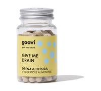 Goovi Integratori Alimentari Integratore Drenante GIVE ME DRAIN 60cps - Integratore Drenante