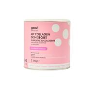 Goovi, My Collagen Skin Secret, Integratore Alimentare per Stimolare la Formazione del Collagene, con Vitamina C, Melograno, Niacina e Riboflavina, Polvere Solubile al Gusto Frutti di Bosco, 240 g