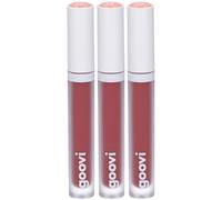 Goovi Let’s Go Matte Rossetto Liquido Matte Colore 02 Posh Cinnamon 3x