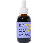 Goovi, Live Now Age Later, Integratore Alimentare Antiossidante, Contrasta l'Invecchiamento Cutaneo, con Melograno, Maqui e Calaguala dalle Proprietà Antiinfiammatorie e Foto Protettive, 50 ml