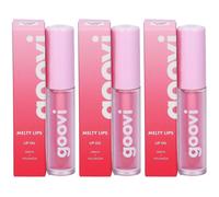 Goovi Melty Lips Olio Labbra Tonalità 01 Clear Rose 3x4 ml