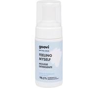 Goovi, Feeling Myself, Mousse Detergente Viso per Pelli Sensibili, Idratante e Lenitiva con Acqua di Fiordaliso e Camomilla, Ingredienti di Origine Naturale, Vegan, 100 ml