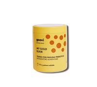 Goovi, My Gold Elixir, Integratore Alimentare, Tisana Utile per Equilibrio Flora Intestinale, Favorisce il Rilassamento, 100g Polvere Solubile