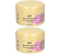 Goovi Nourish & Flourish Maschera Multinutriente 2x200 ml
