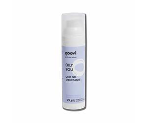 Goovi, Oily You, Olio Gel Struccante, Ideale per Tutti i Tipi di Pelle, Deterge e Strucca per Affinità, Azione Idratante, 75 ml