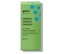 Goovi Omega, Omega, Omega Oro Vegetale Integratore Alimentare 60ml