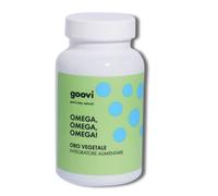 Goovi Omega Oro Vegetale Integratore Alimentare, 60 perle soft gel