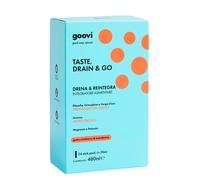 Goovi TASTE, DRAIN & GO Drena e Reintegra - Cranberry & Mandarino 24 x 20ml - Integratore Vitamine e Sali Minerali