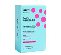 Goovi Taste, Drain & Go Drena & Reintegra Melograno e frutti di bosco 24x 20 ml Integratore Drenante e Snellente da Bere Stick