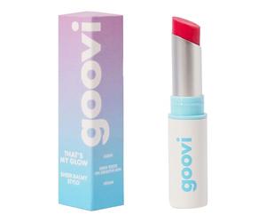 GOOVI That's My Glow Tinted Lip Balm - Balsamo per labbra colorato e nutriente con estratto di alghe marine, nutriente e lucido, 2,5 g