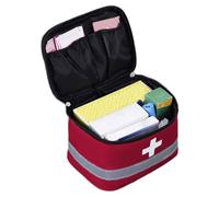 Goowafur Borsa Per Medicinali Da Viaggio - Organizzatore Di Medicinali Domestici - Accessori Sanitari Trauma Valigetta Vuota Per Casa Auto Dormitori Esterni Luogo Di Lavoro