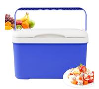 Goowafur Frigo Portatile,Contenitore Portatile da 6L Antiperdita,Cassa per Ghiaccio con Manico - per Ghiaccio, Auto, Escursionismo, Viaggio, Palestra e Viaggio di Lavoro