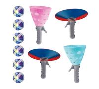 Goowafur Gioco Palla Catch - attività Sportiva con Lancio,con Racchetta Interattiva Luminosa per Gioco Presa in Tasca - per Bambini, Adulti, Esercizio Fisico, Famiglia, Prato, Interno, Esterno, Casa