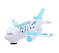 Goowafur Modello Giocattolo Aereo, Giocattolo Aereo Elettrico | Giocattolo d'azione per Bambini con luci e Suoni Lampeggianti,Modelli di elicotteri per Bambini Giocattolo interattivo, Aereo