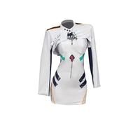 Gooyeh Ayanami Rei - Costume da donna per cosplay di Asuka Langley Soryu, con parrucca, abbigliamento da moto anime, per giochi di ruolo, Halloween e carnevale