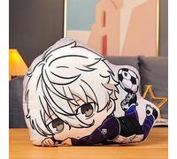 Gooyeh Blue Lock Cuscino binario anime peluche bambola Seishiro Nagi anime personaggio peluche giocattolo divano auto cuscino decorazione 45 cm