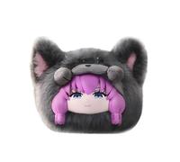 Gooyeh Dantoudai no Aura peluche ciondolo personaggio anime figura morbida divano camera da letto cuscino borsa portachiavi decorazione regalo di compleanno per amici familiari, 12 cm