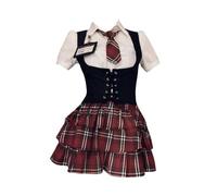 Gooyeh Death Note Costume Cosplay Misa Amane Cosplay Anime Personaggio Misa Amane Costume Donna Halloween Vestito Carnevale Uniformi Abiti Halloween Party