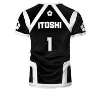 Gooyeh Isagi Yoichi Costume Cosplay Itoshi Rin Anime Uniforme Calcio Cosplay Collant Giochi di Ruolo per Halloween Carnevale Party Costume sportivo