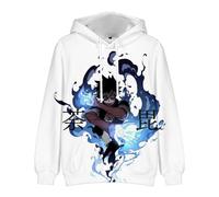 Gooyeh MHA Kinder Erwachsene Felpa con Kapuze Midoriya Izuku/Bakugō Katsuki/Dabi 3D Cartoon Print Hooded Sweatshirt Casual Fashion Pullover Sweatshirt Jacke