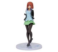 Gooyeh The Quintessential Quintuplets Figura Nakano Miku Anime Action Figura Anime Girl School Uniform Figurine in PVC Statue Collection Toy Models Tabletop Ornaments Gifts20,5 cm