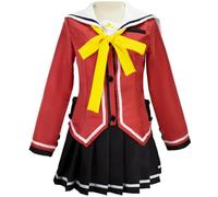 Gooyeh Tomori Nao, Costume per cosplay, uniforme campus, set completo, da donna, per giochi di ruolo, Halloween, carnevale, feste in maschera (con parrucca)