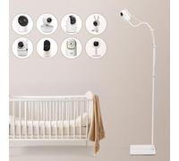 GOOZIE Supporto da pavimento per baby monitor, compatibile con modelli di fotocamera universale Hellobaby HB6550/HB65/HB66/HB248, Infant Optics DXR-8 Pro, Nanit Pro Flex Stand, Vtech VM901/VM819