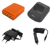 Gopacks Batteria di ricambio HBC Radiomatic FUB06N BA223 BA223000 BA223030 con comando a gru + caricatore 12 V/24 V batteria Bateria Aku Acku