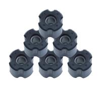 GOPEO 6PCS Parti Dell'albero del Decespugliatore Boccola Cuscinetto Olio 8MM for Tagliaerba 23.5mm Tubo Tubo in Alluminio Tubo Interno di Ricambio