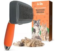 GoPets Pettine professionale autopulente per cani e gatti